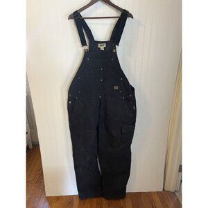 Saf T Bak Men’s insulated Work Bib overalls Size 38x32 work outdoors hunting